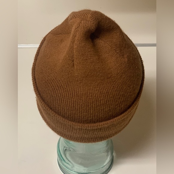 Adult Unisex One Size 100% Acrylic CARHARTT Brown Cuffed Watch Cap Beanie Hat - Picture 7 of 11
